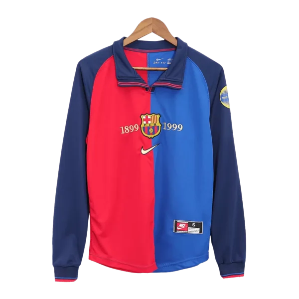 Camiseta de fútbol retro del Barcelona 1999-2000