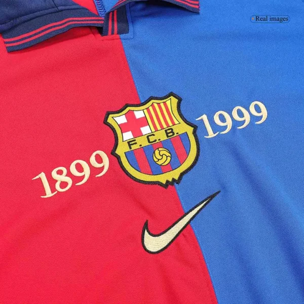 Camiseta de fútbol retro del Barcelona 1999-2000