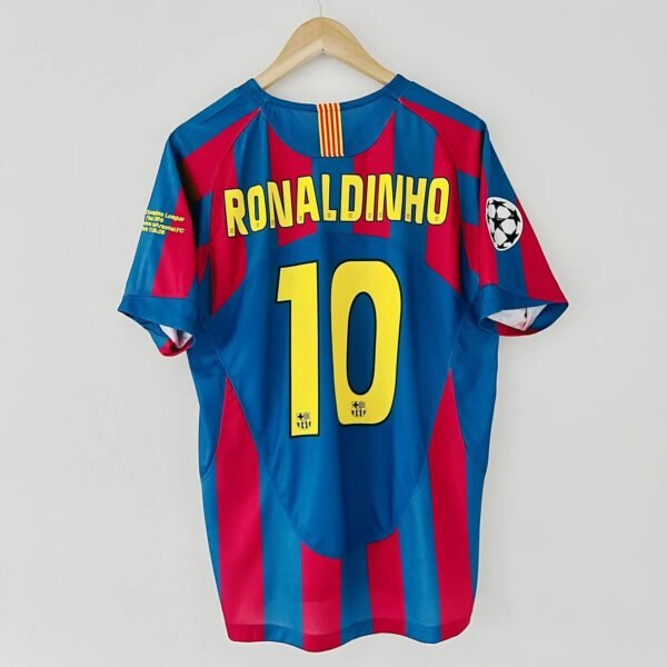 Camiseta de fútbol Retro FC Barcelona Final Champions 2006