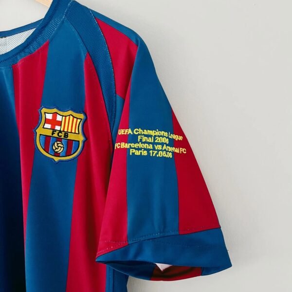 Camiseta de fútbol Retro FC Barcelona Final Champions 2006