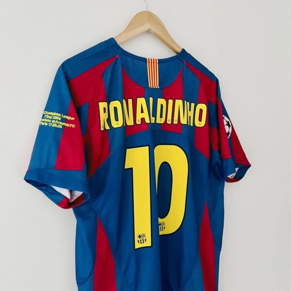 Camiseta de fútbol Retro FC Barcelona Final Champions 2006